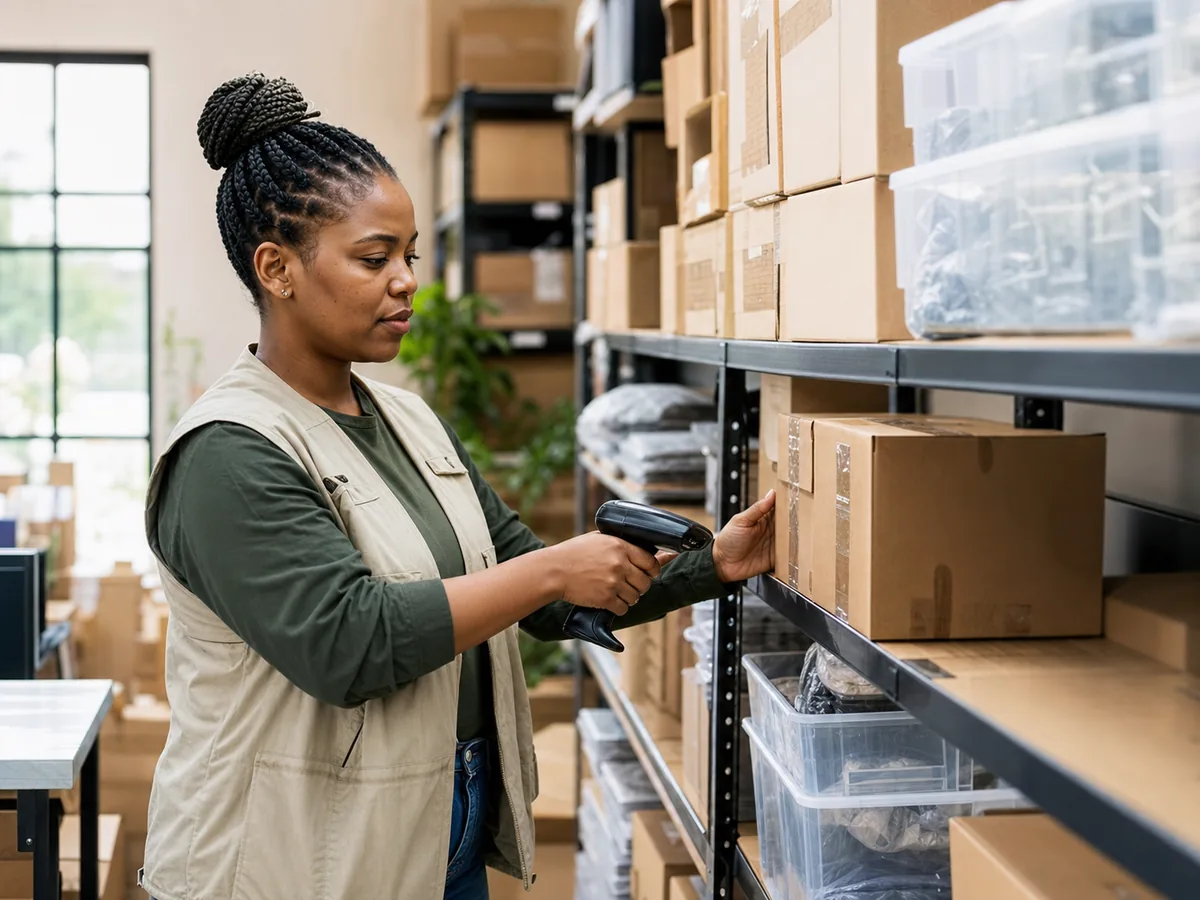 Stock control system setup